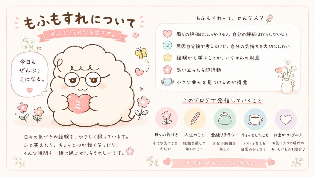 もふもすれについてカテゴリーのアイキャッチ画像