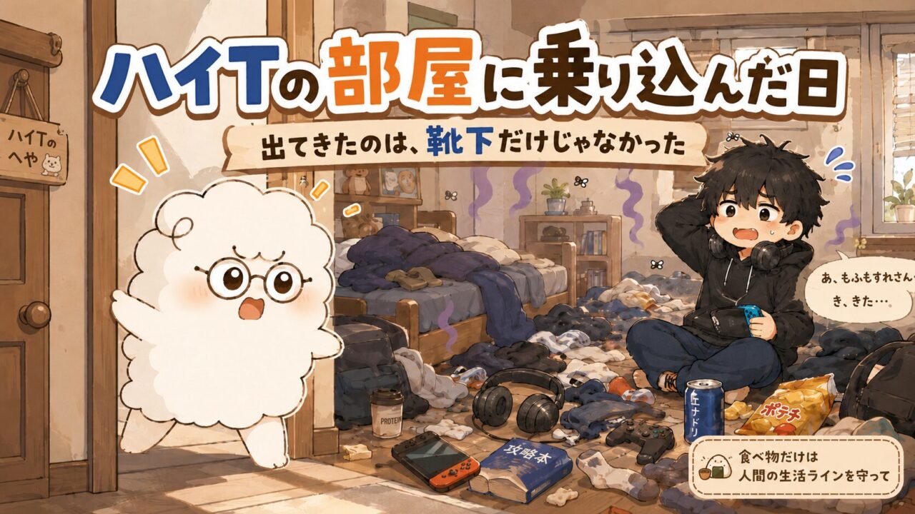 高校生男子の部屋に乗り込んだ日アイキャッチ画像